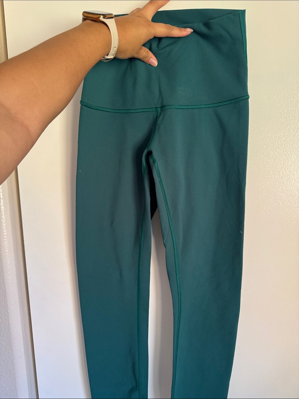 lululemon athletica Dark Green Leggings 31’